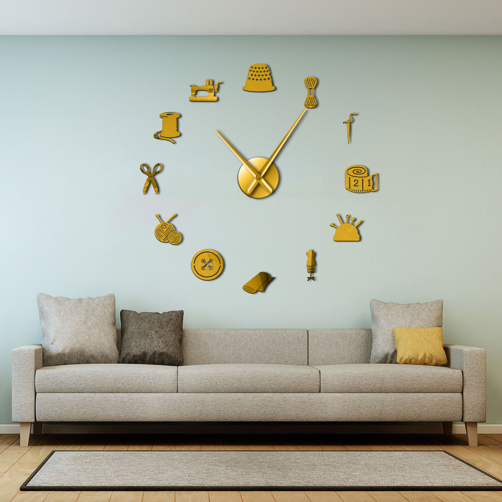Dress Form Mannequin - Tailor Shop DIY Giant Wall Clock