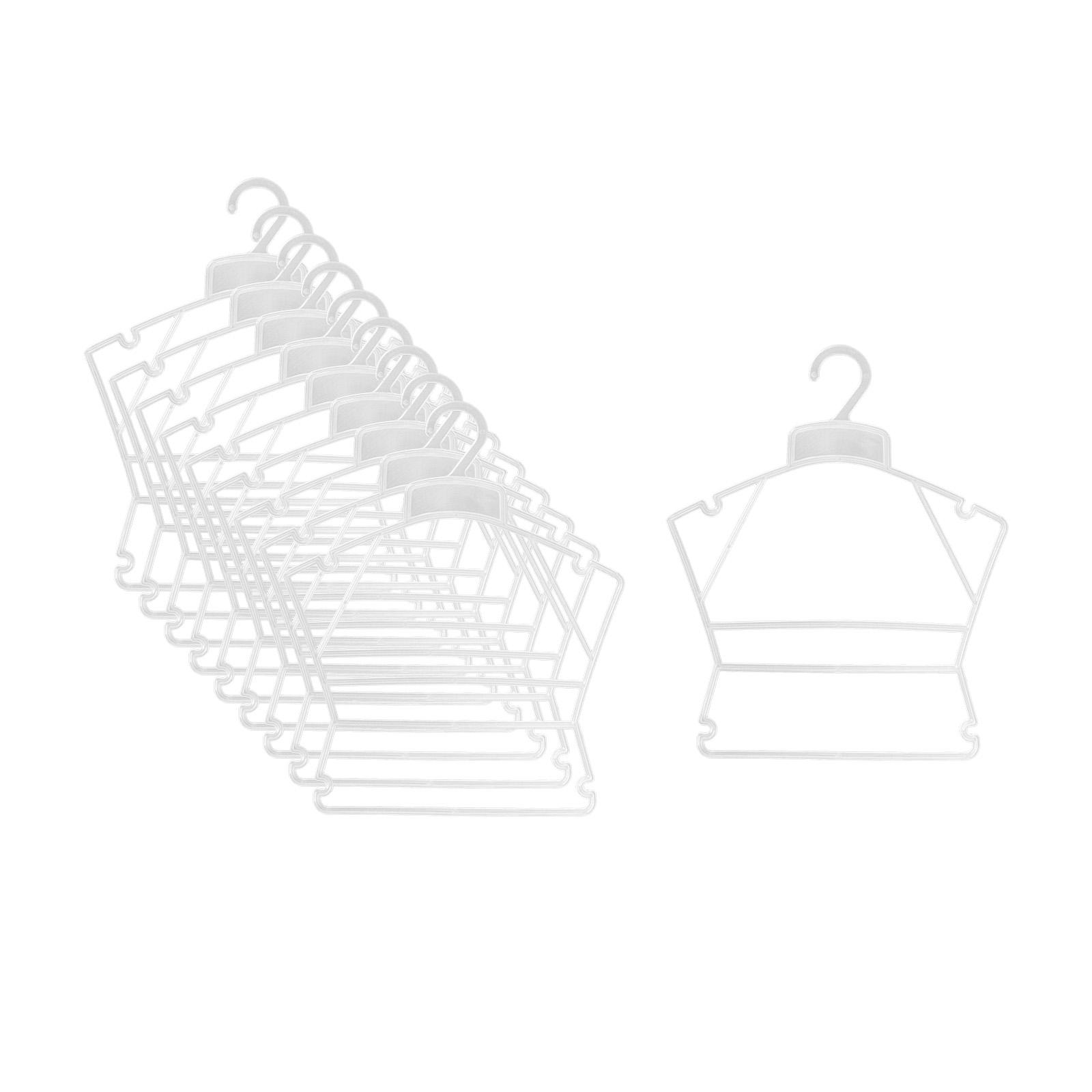 Dress Form Mannequin - 10Pcs Swimwear Hangers Organizer Storage Lingerie