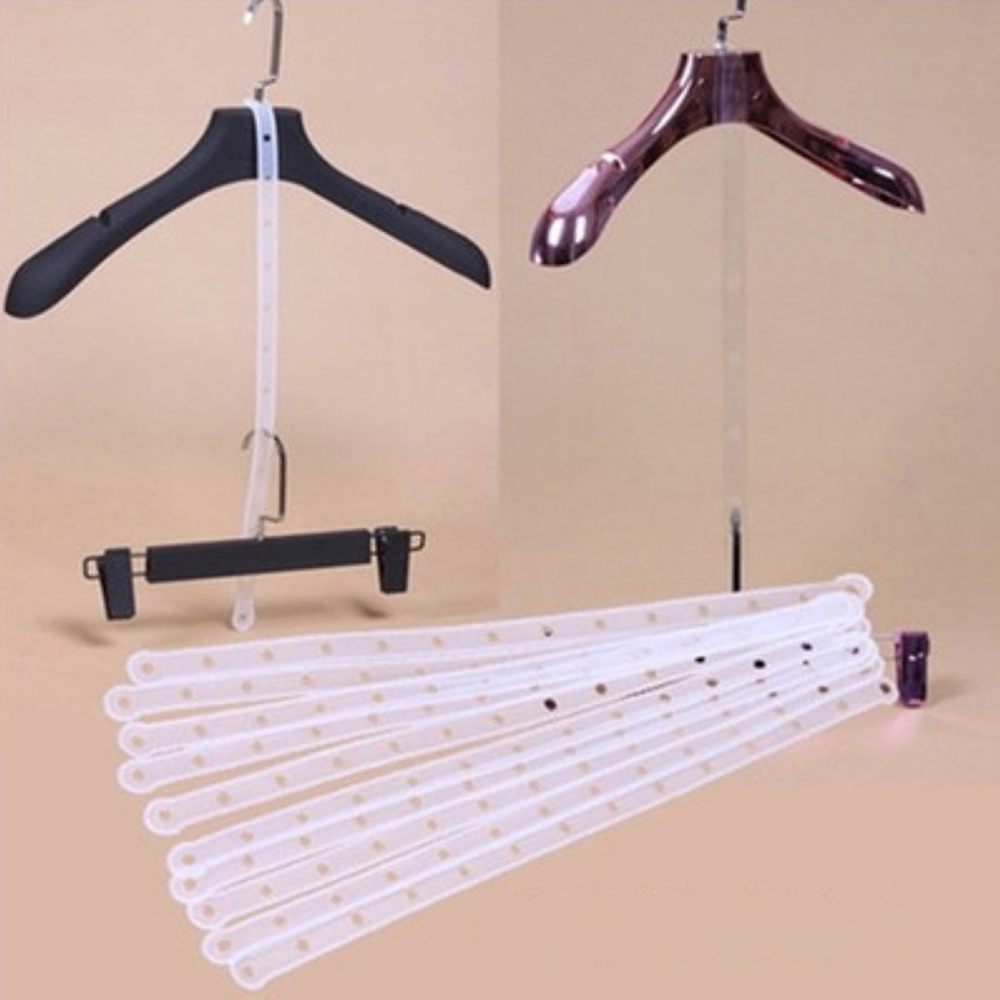Dress Form Mannequin - 10pcs Clothing Hanger Connection Strip With