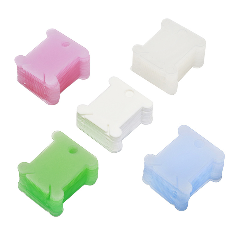 Bobbin Organizer Box - Plastic Embroidery Floss Bobbins Craft Thread