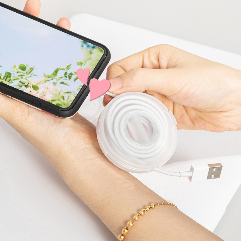 Portable Transparent Phone Cab - Bobbin Organizer Box review and price