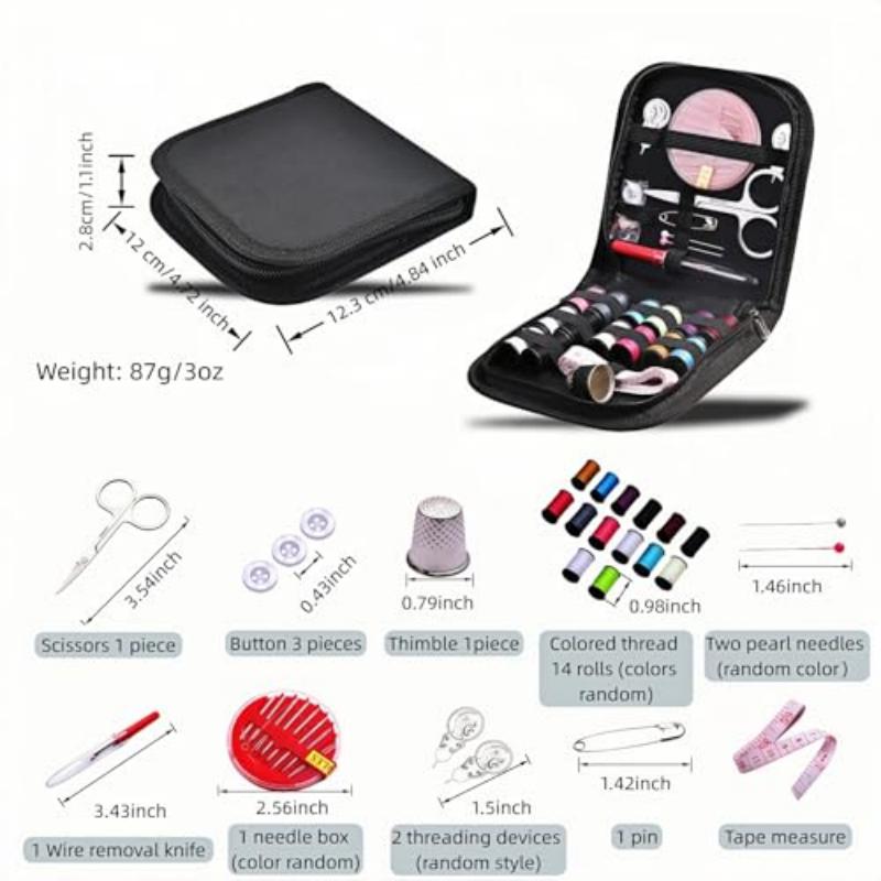 1Bag 27Pcs Sewing Kit, Multi-P - Needle Threader Tool review and price