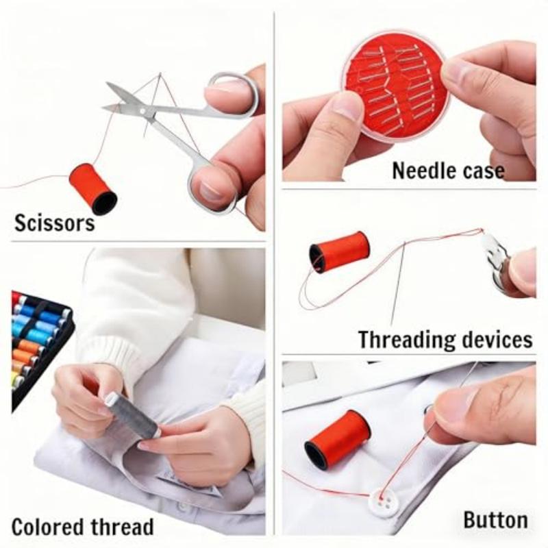 1Bag 27Pcs Sewing Kit, Multi-P - Needle Threader Tool review and price