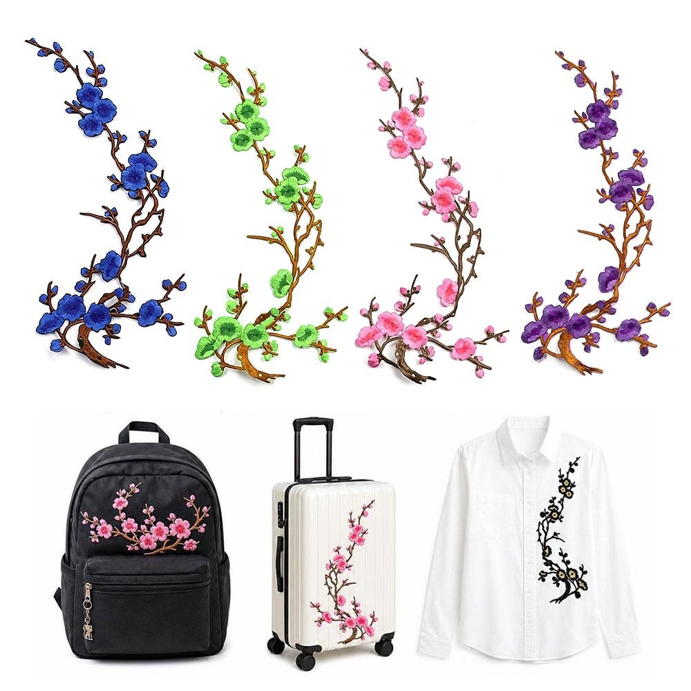 DIY Cherry Blossom Iron On Pat - Sewing Textiles review and price