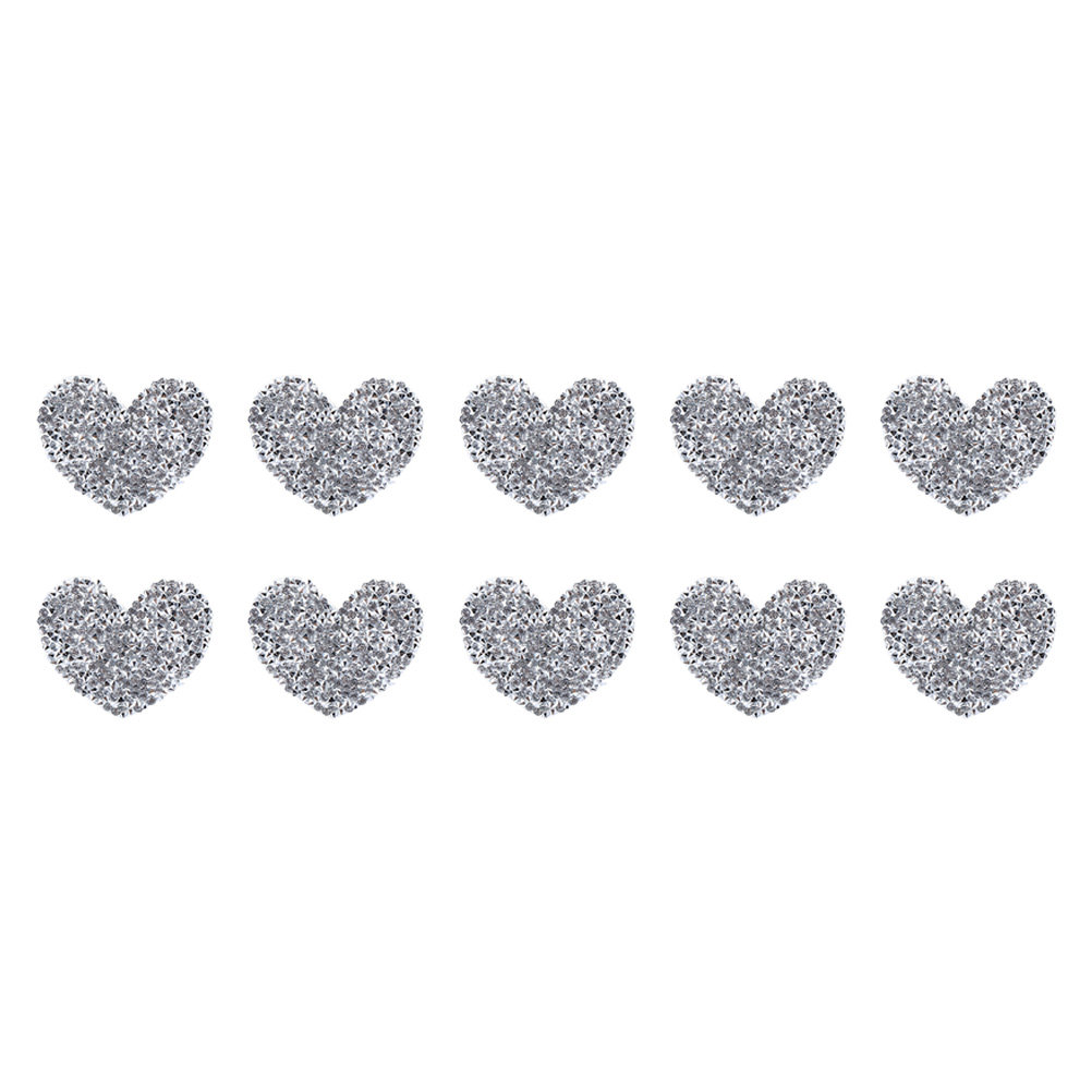 10Pcs Heart Shaped Embroidery  - Sewing Recycle review and price