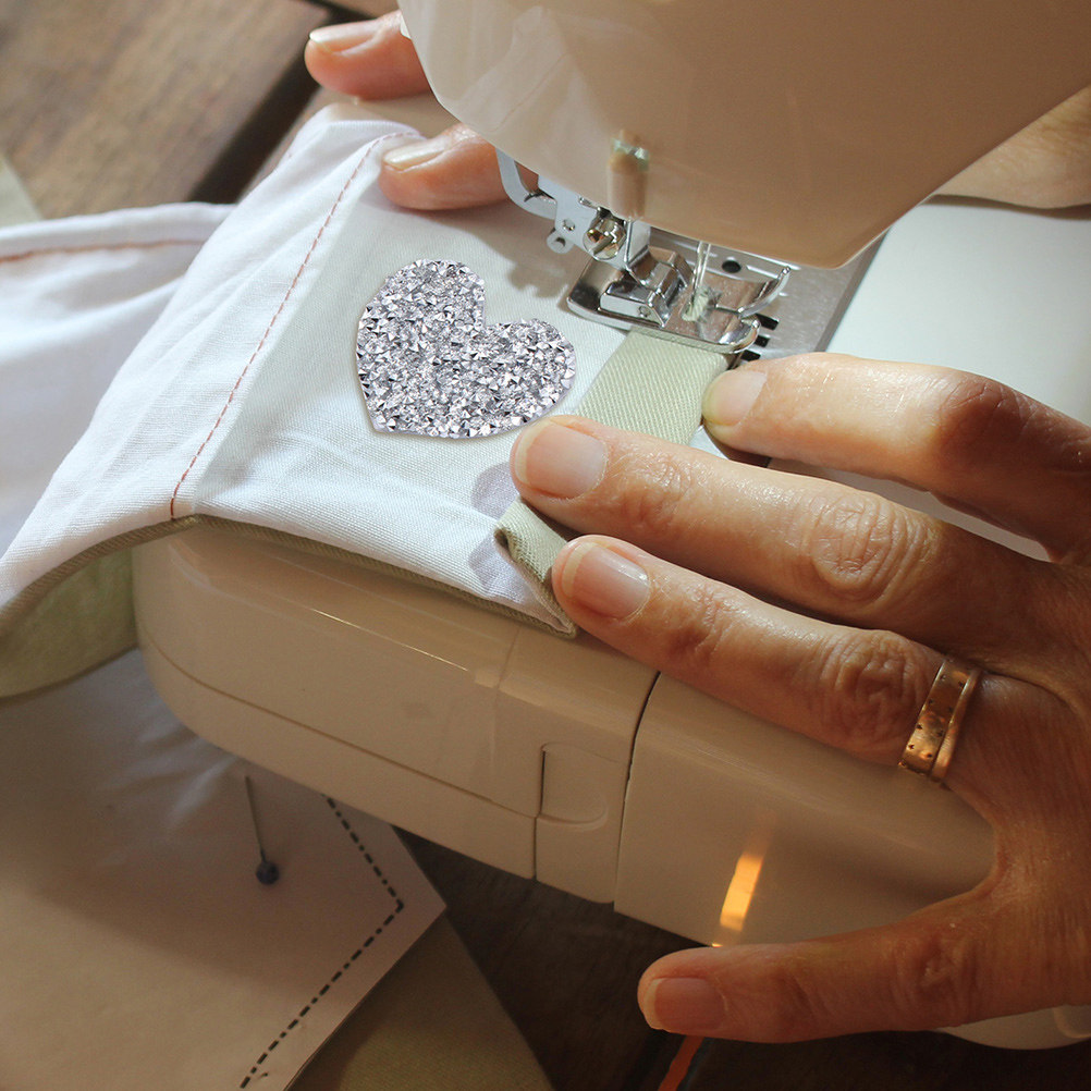 10Pcs Heart Shaped Embroidery  - Sewing Recycle review and price