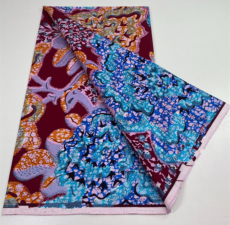 Nigeria Ankara Wax Fabric Bloc - Sewing Batik Fabric review and price