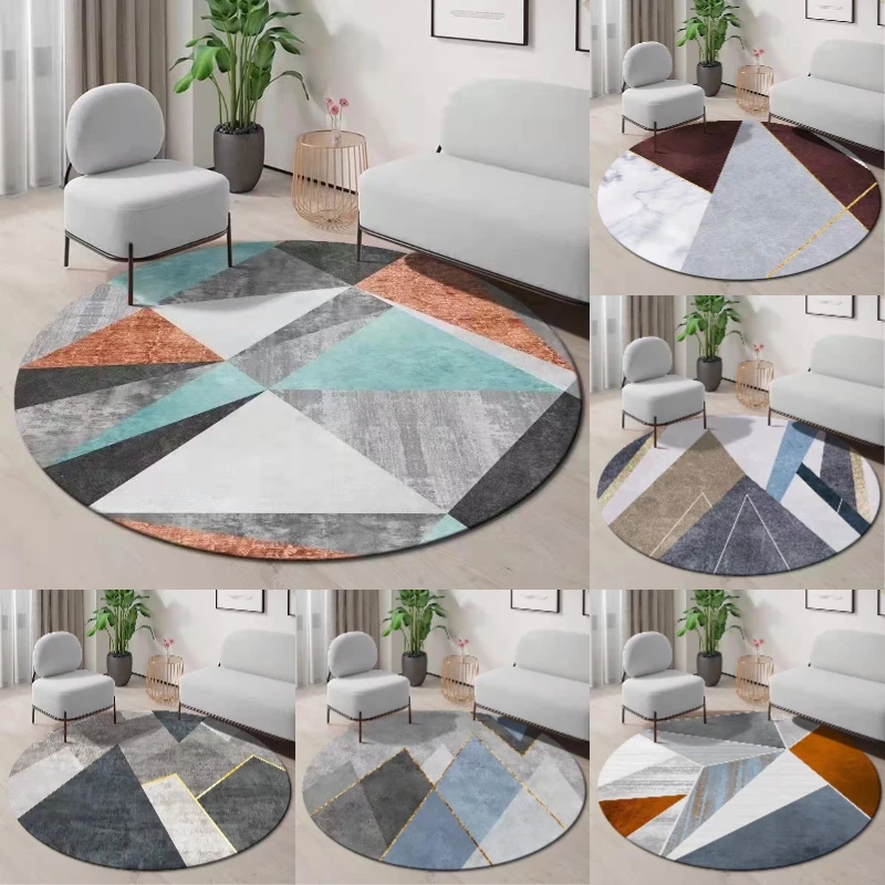 ~O~Geometric Round Rug with Mo - Century Textile & Sewing Supply review and price