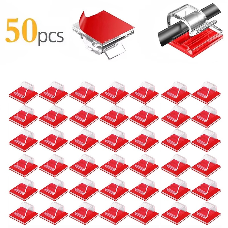 10-50 PCS Cable Organizer Clip - Bobbin Organizer Box review and price