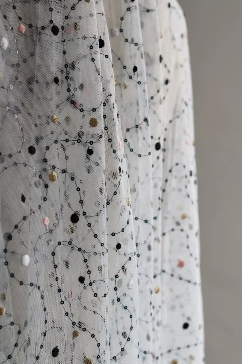 1yard 3D Beaded Embroidery tis - Sewing Embroidery Fabric review and price