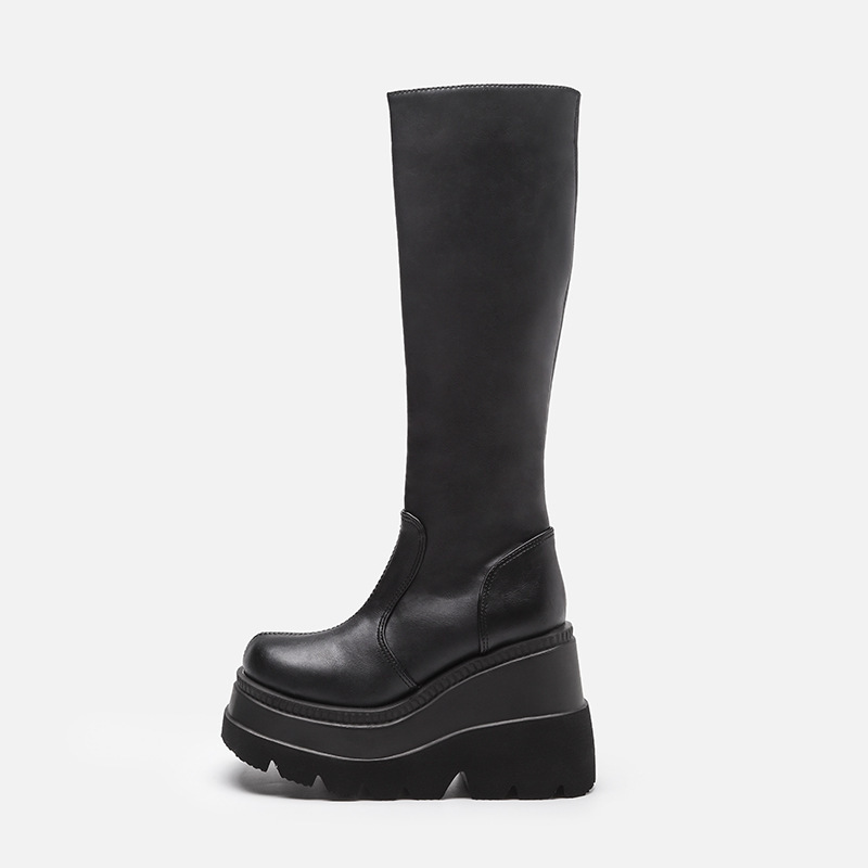 Women's Platform Boots Punk Mi - Sewing Cotton review and price