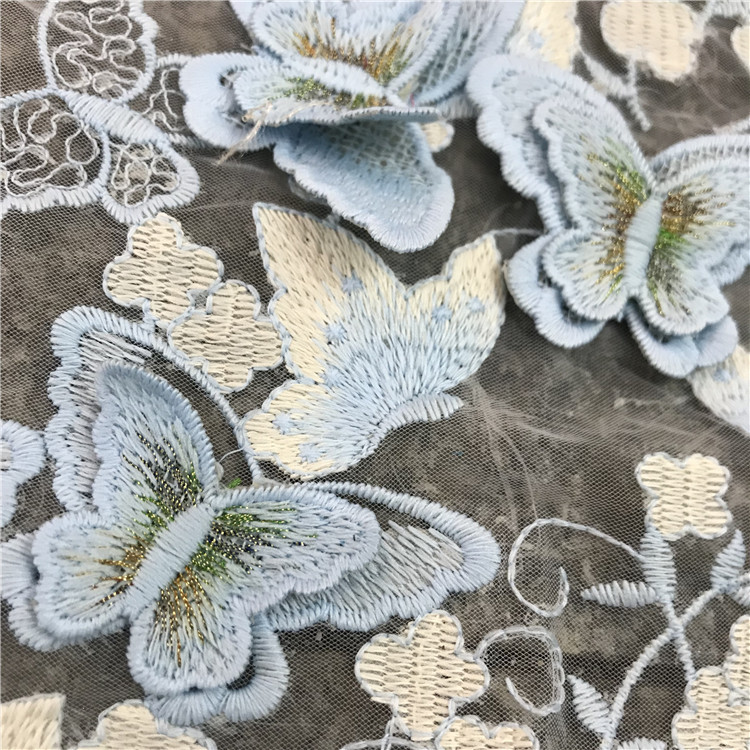 130cm Wide Heavywork 3D Butter - Sewing Embroidery Fabric review and price