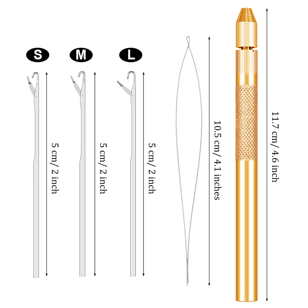 4-in-1 Hair Extension Tools,Lo - Needle Threader Tool review and price
