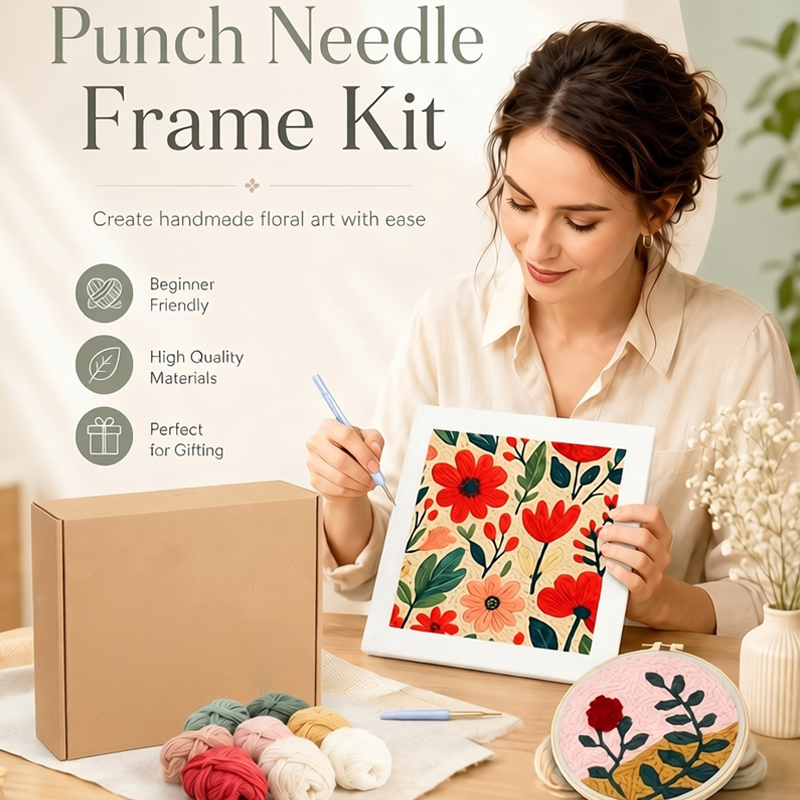 jellyfish Punch Needle Embroid - Needle Threader Tool review and price