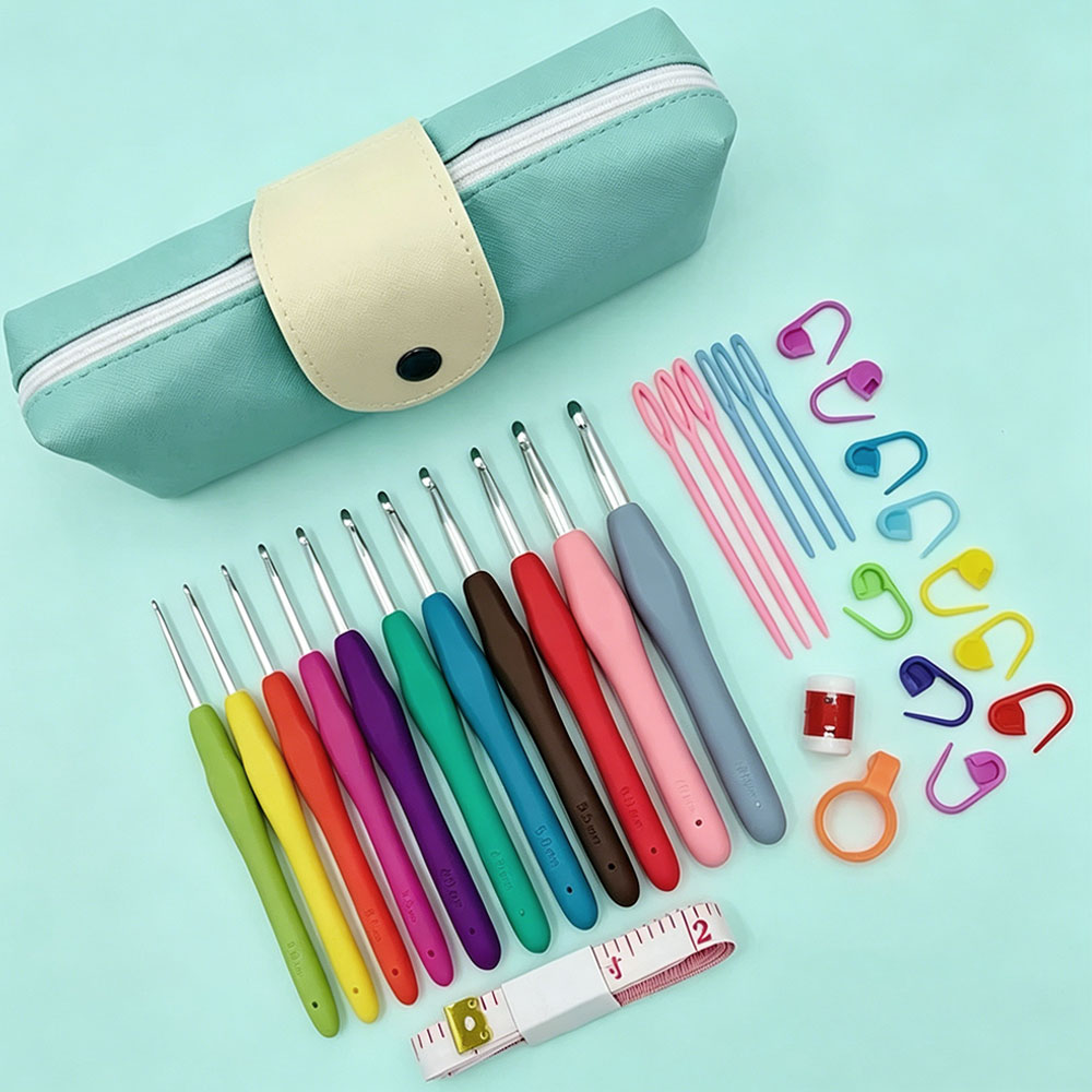 37pcs Crochet Hooks Kits with  - Sewing Knit review and price